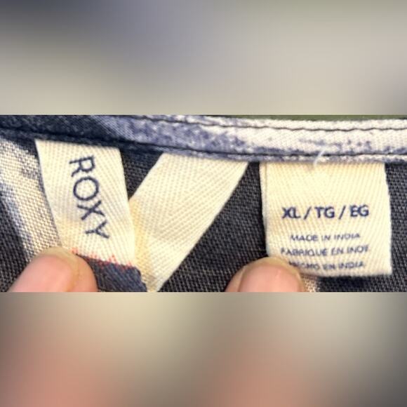 Roxy Keep The Tempo Floral Wrap Dress - Picture 5 of 9